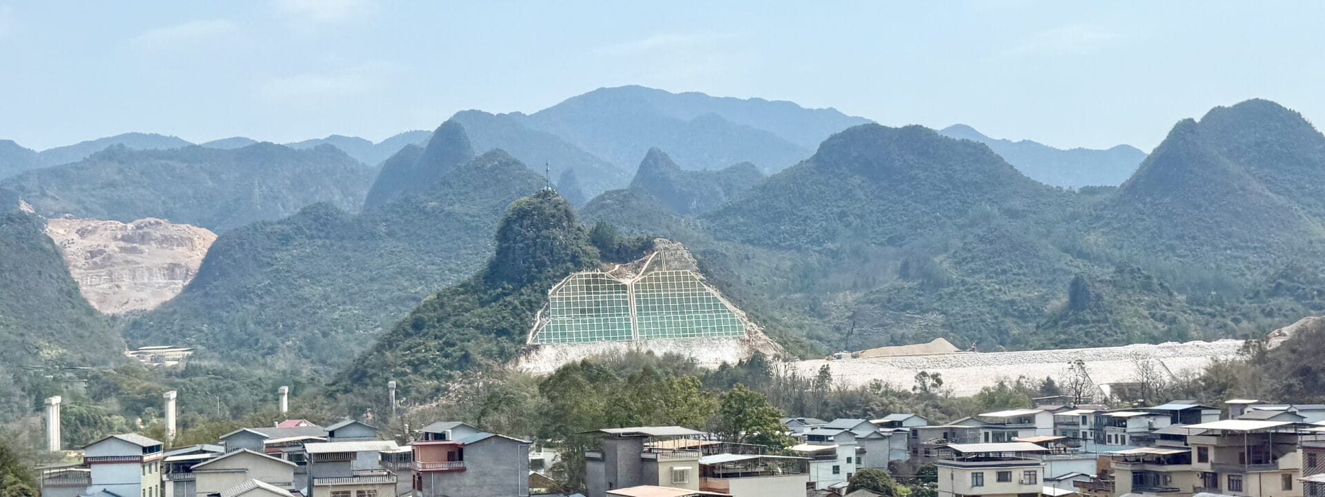 Infrastructures en construction à Guangxi