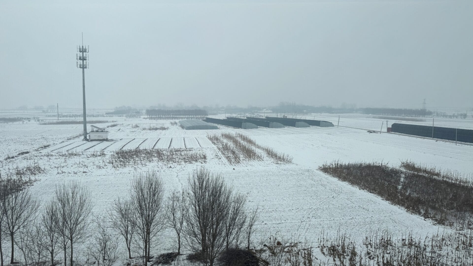 Plaine au départ de Pékin